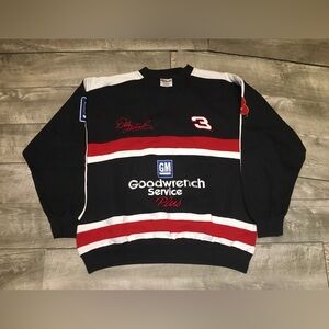 Vintage Chase Authentics Dale Earnhardt NASCAR Sweatshirt Pullover Size XLarge
